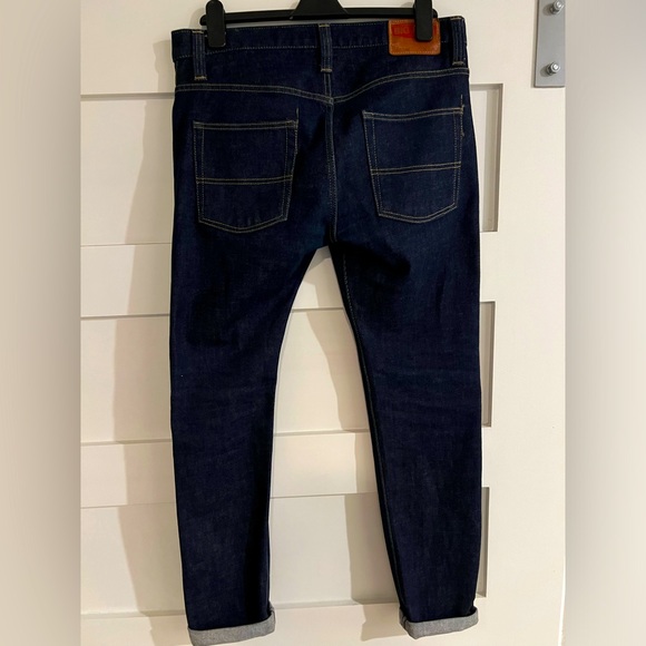 Big John 2 Way Stretch Skinny Selvedge Jeans - 34 / 33 - Japanese Denim - Mens - Picture 3 of 5